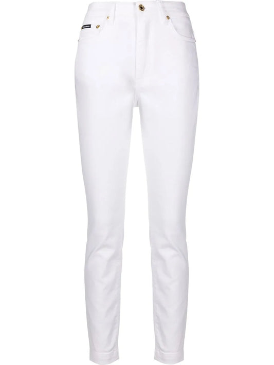 Low-Rise Skinny Trousers