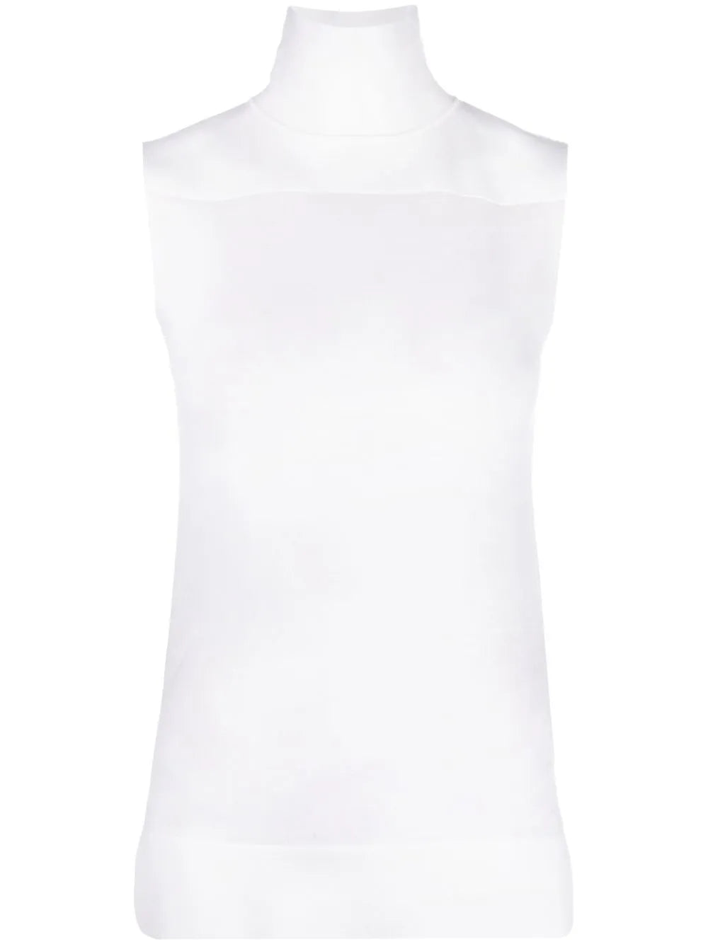 Panelled High-Neck Top