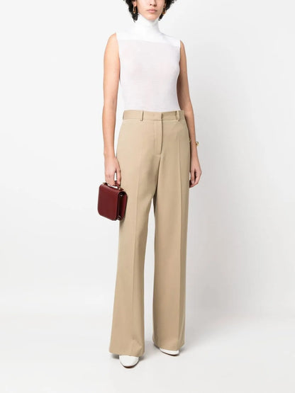 Panelled High-Neck Top