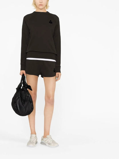 Mifa Logo-Print Track Shorts