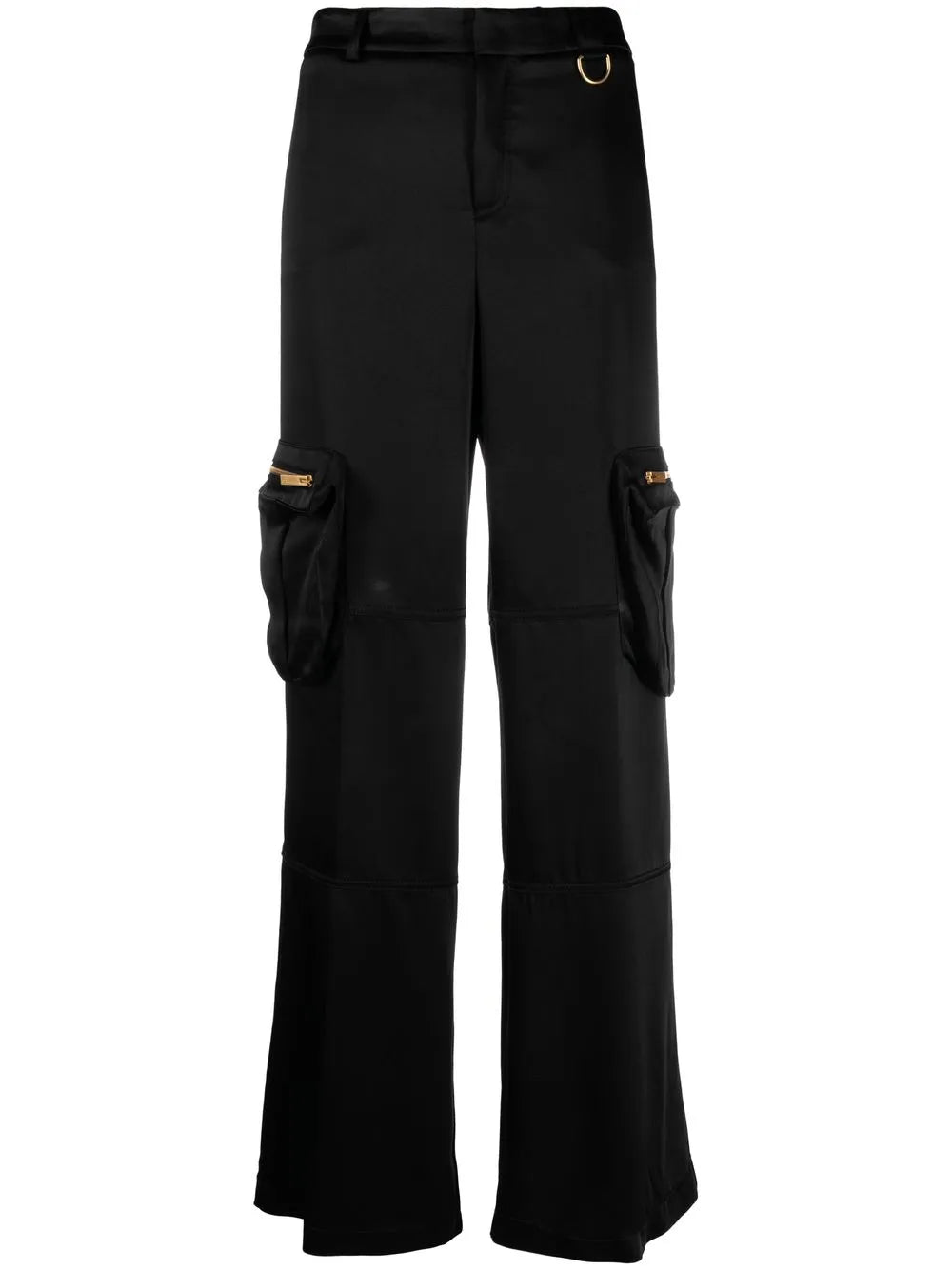 Wide-Leg Cargo Pants