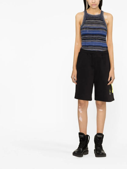 Logo-Print Detail Shorts