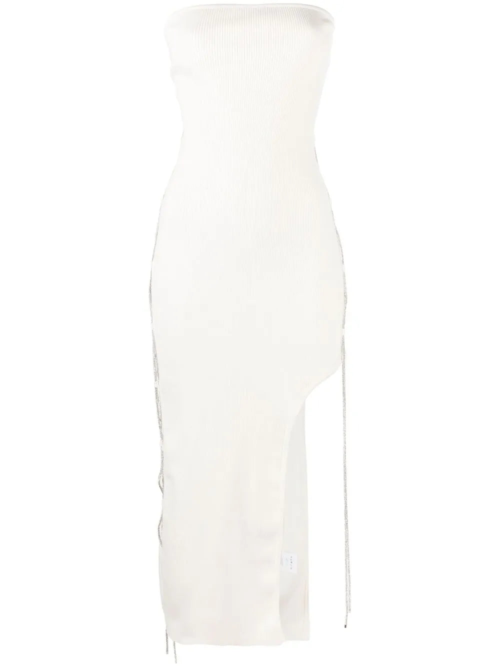 Lace-Up Midi Dress