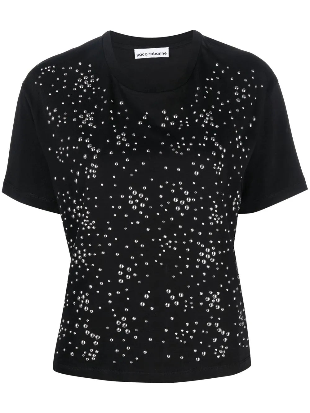 Studded Short-Sleeved T-Shirt