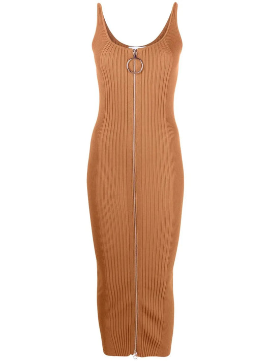Sleeveless Knitted Dress