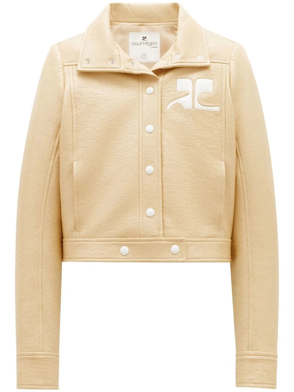 Zip-Up Vinyl Jacket