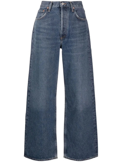 Wide-Leg Baggy Jeans