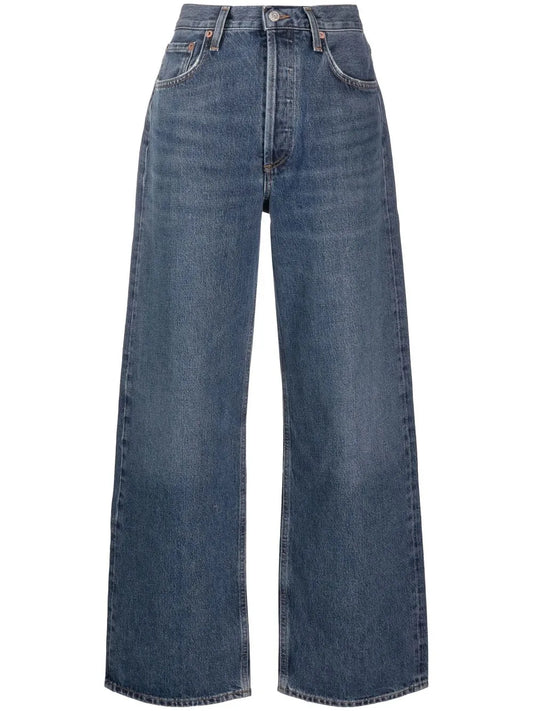 Wide-Leg Baggy Jeans