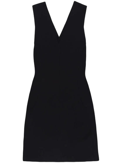 V-Neck Mini Dress