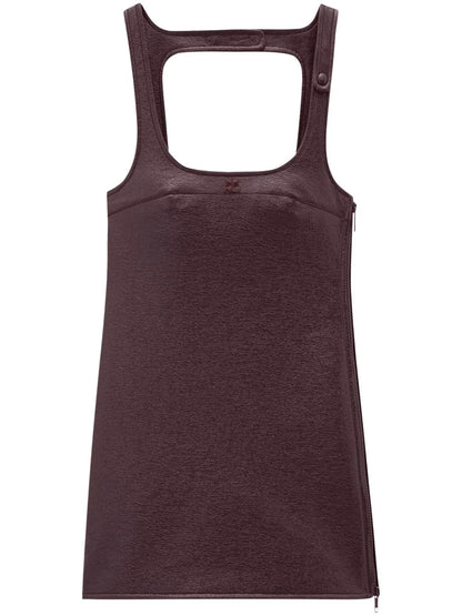 Reedition Vinyl Mini Dress