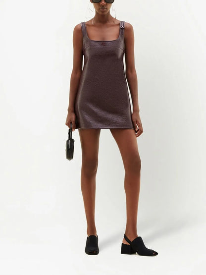 Reedition Vinyl Mini Dress