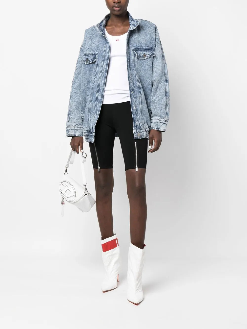 T-Anky-D Logo-Appliqué Tank Top