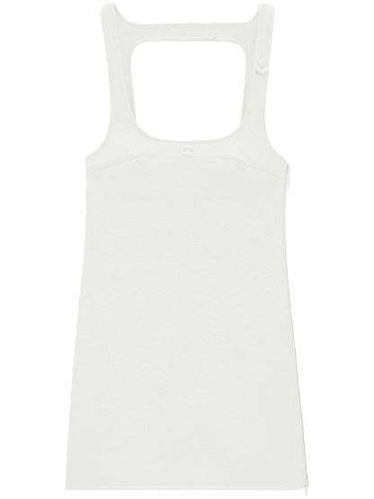 Reedition Vinyl Mini Dress
