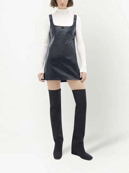 Reedition Vinyl Mini Dress