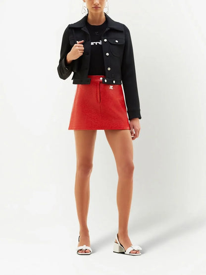 A-Line Mini Skirt