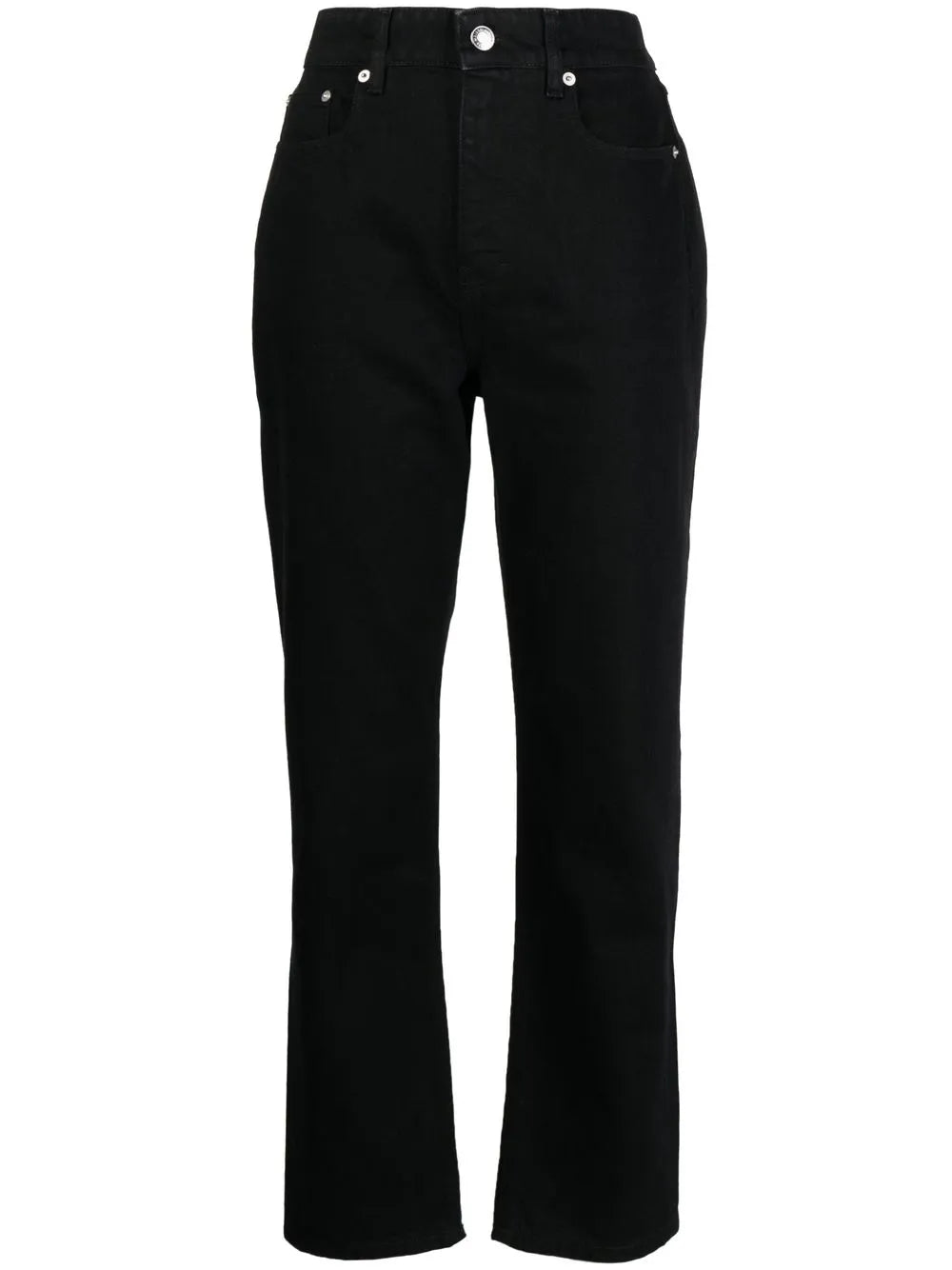 High-Waited Denim Jeans