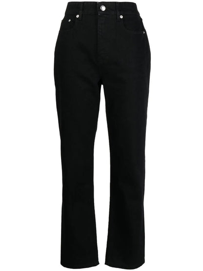 High-Waited Denim Jeans