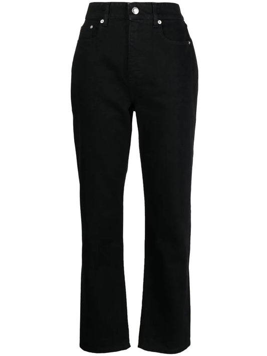 High-Waited Denim Jeans