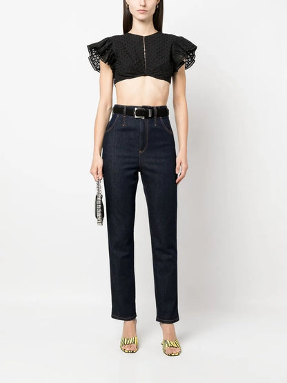 Mid-Rise Denim Jeans