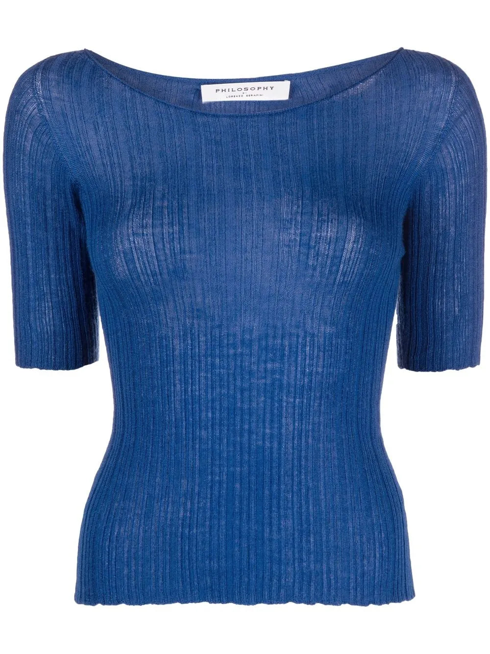 Ribbed-Knit Top