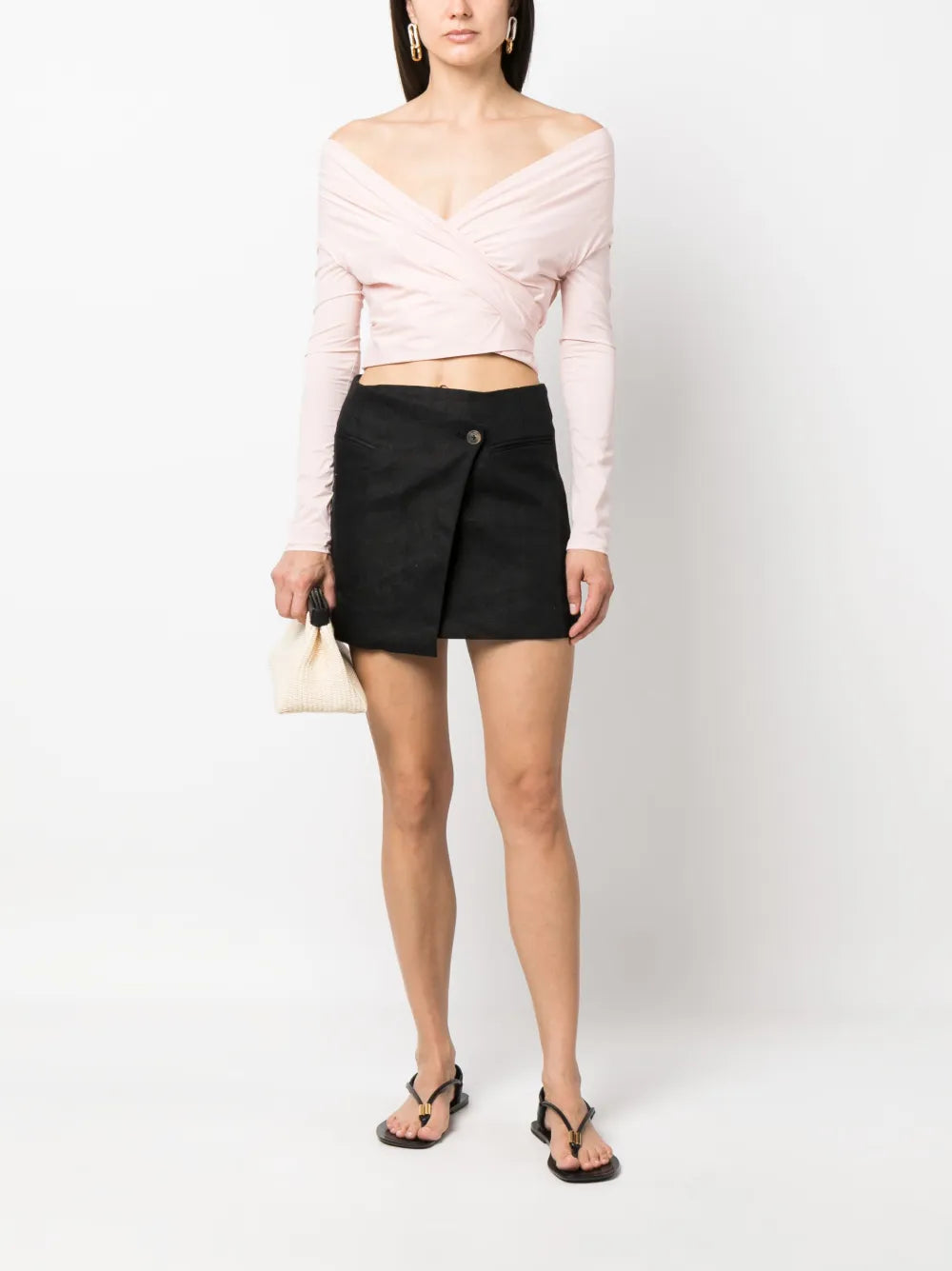 Wraparound-Style Crop Top