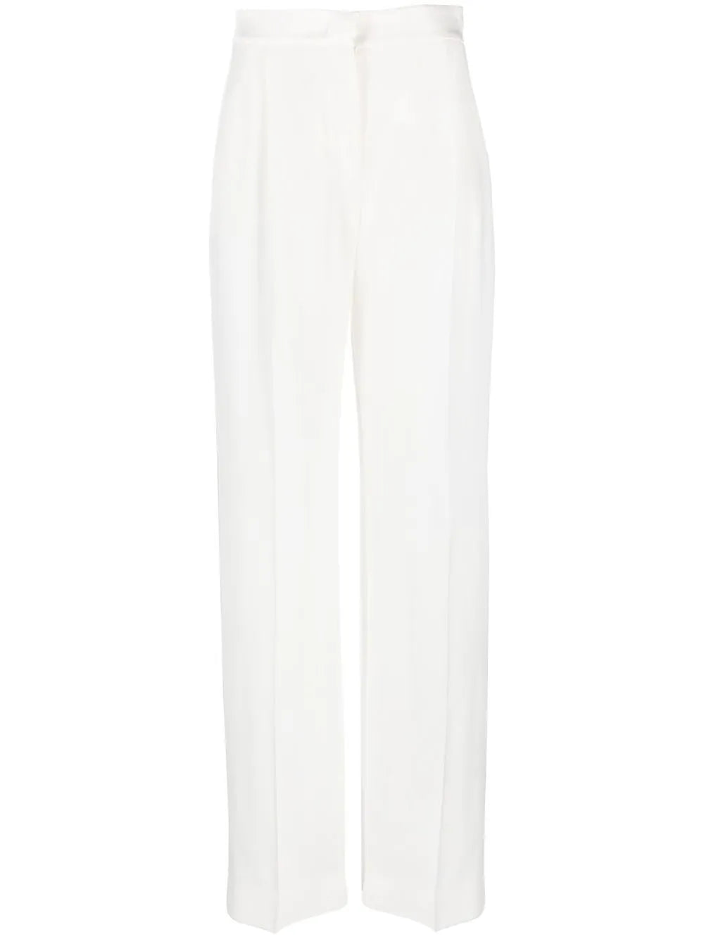 Straight-Leg Tailored Trousers