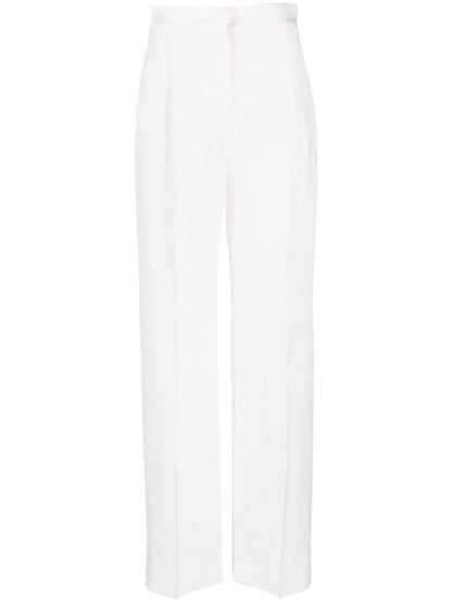 Straight-Leg Tailored Trousers