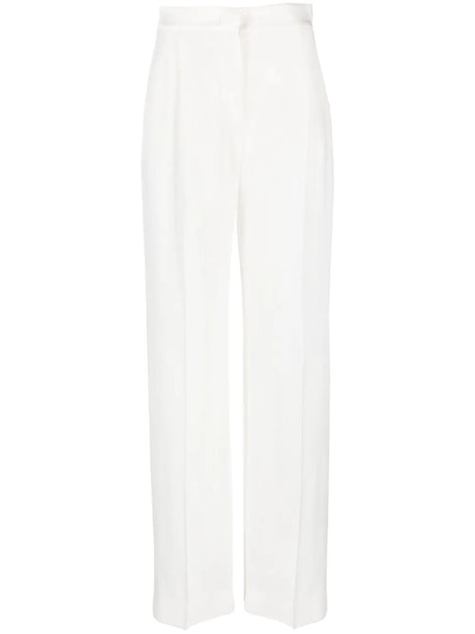 Straight-Leg Tailored Trousers