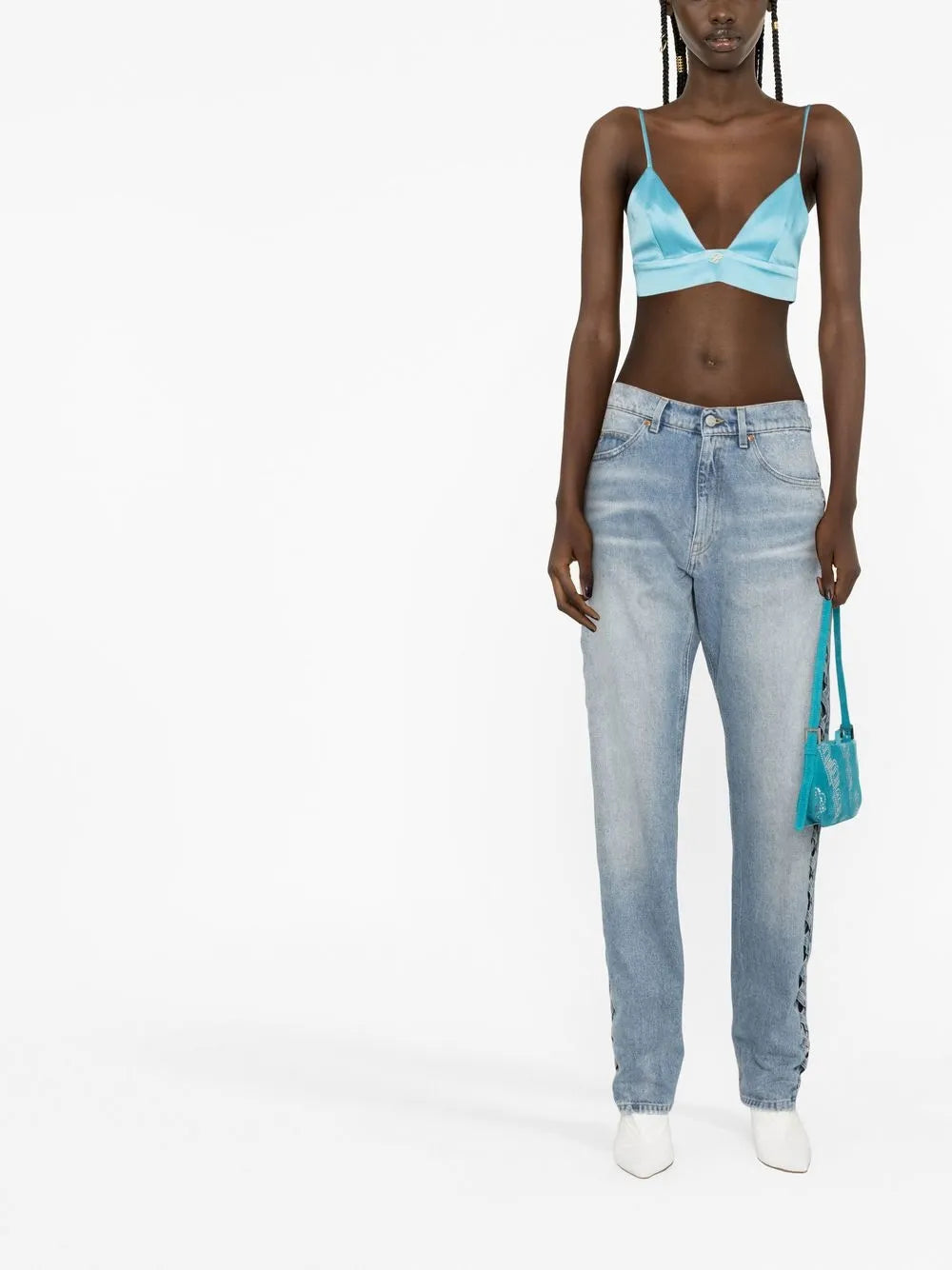 Logo-Plaque Detail Bralette
