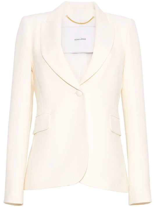 Single-Breasted Tuxedo Blazer
