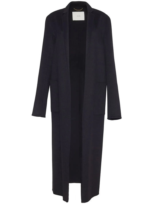 Vanessa Open-Front Cashmere Coat
