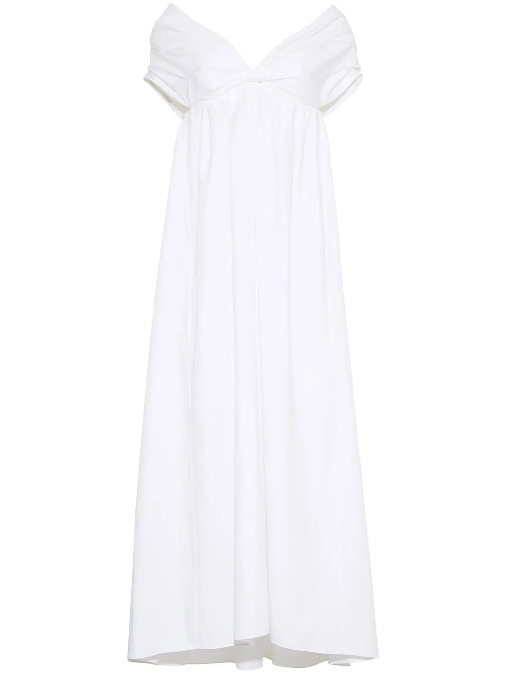 Twist-Detail Maxi Dress