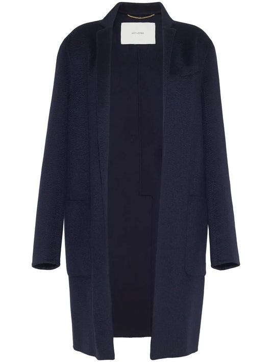 Gina Open-Front Cashmere Coat