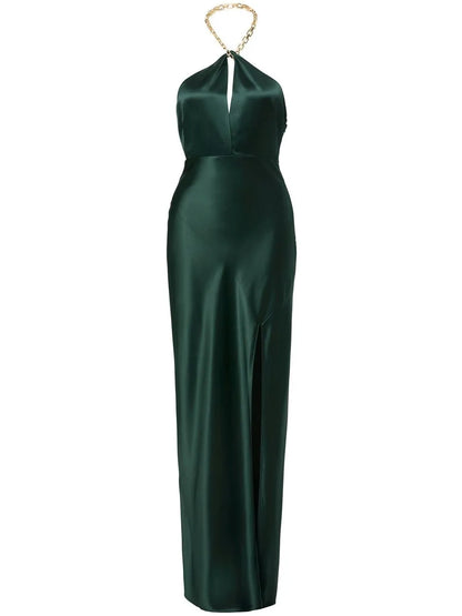 Ambra Satin Maxi Dress