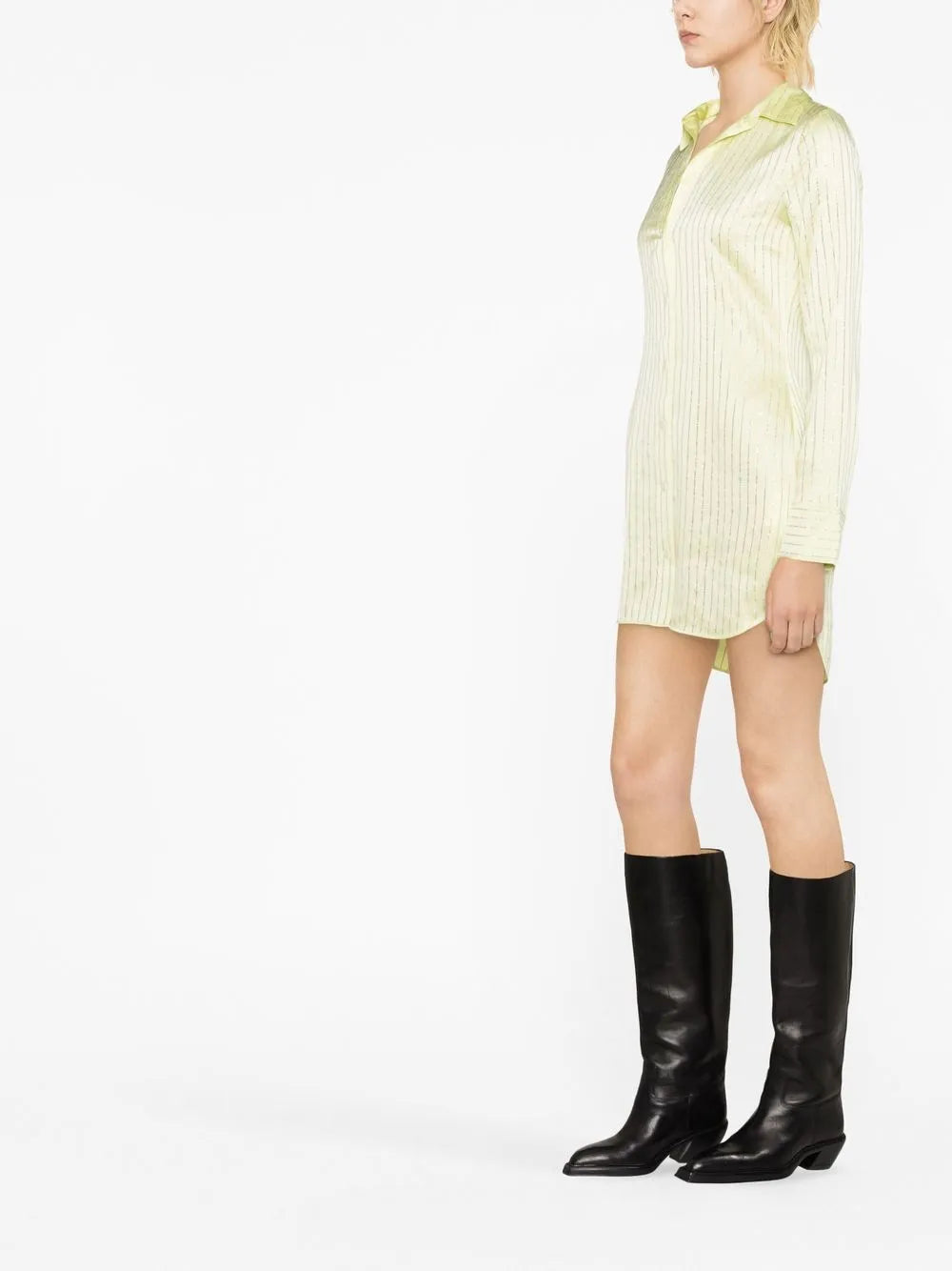 Crystal Embellished Shirtdress