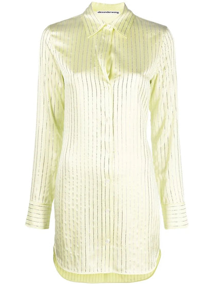 Crystal Embellished Shirtdress
