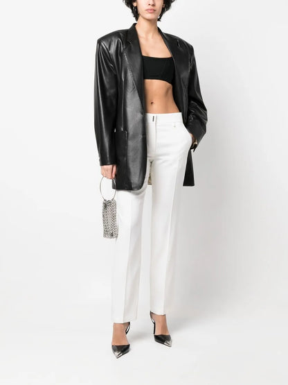 Logo-Plaque Tailored Trousers