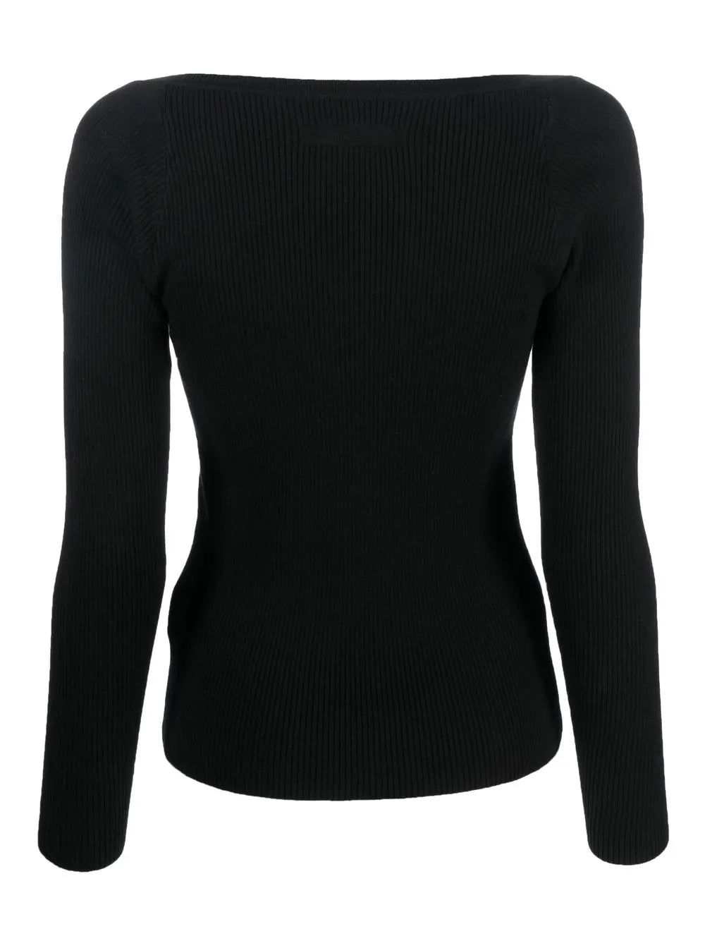 Long-Sleeved Knitted Top