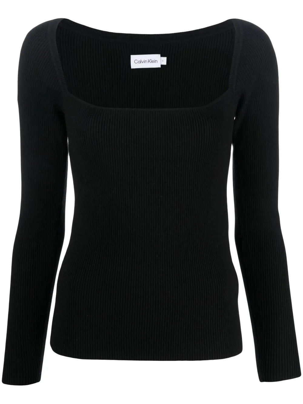 Long-Sleeved Knitted Top