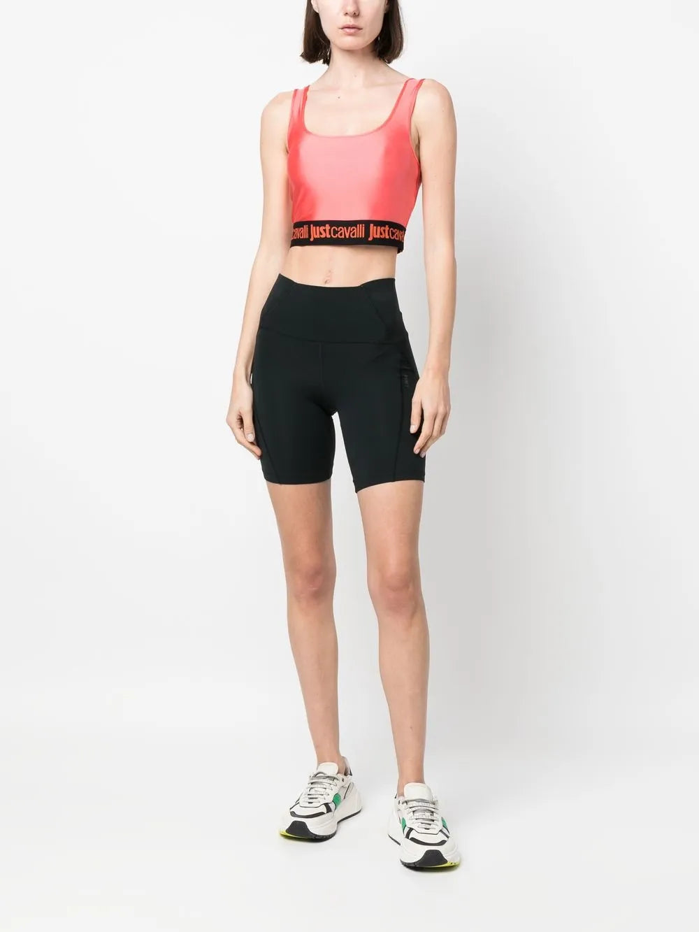 Logo-Trim Detail Tank Top