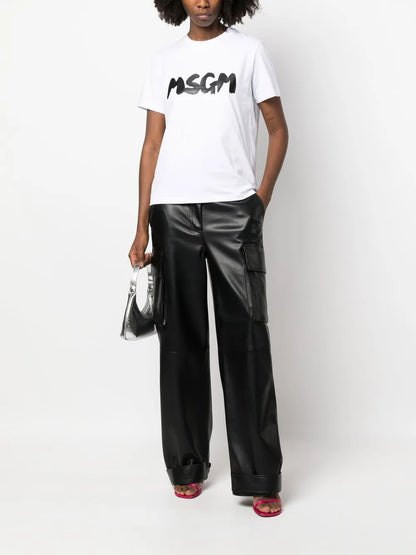 Cotton Logo-Print T-Shirt