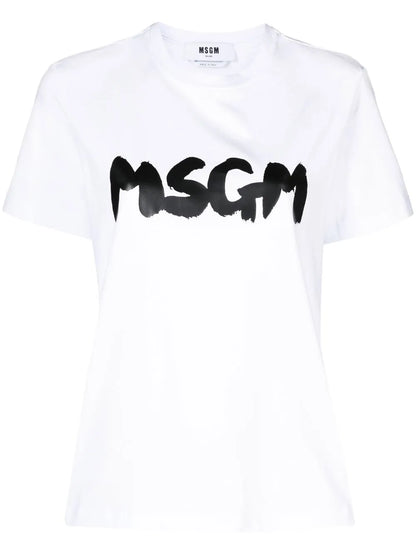 Cotton Logo-Print T-Shirt