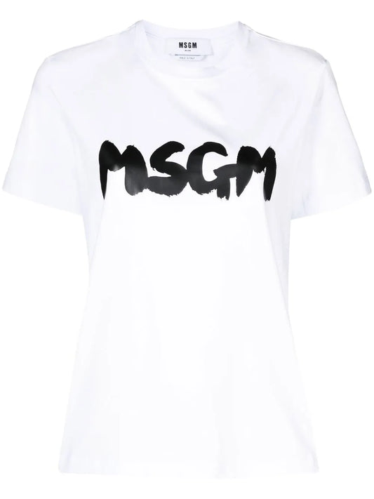 Cotton Logo-Print T-Shirt