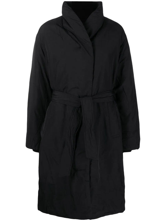 Padded Single-Breasted Coat