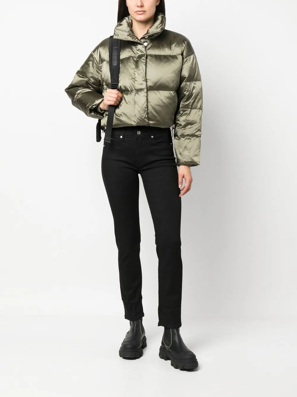 Cropped Puffer Jacket