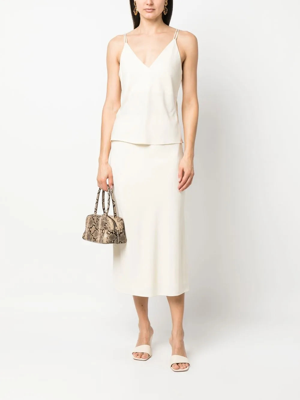 V-Neck Sleeveless Top