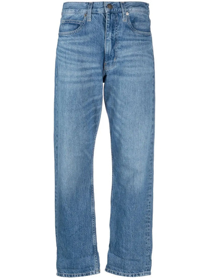 Mid-Rise Boyfriend Jeans