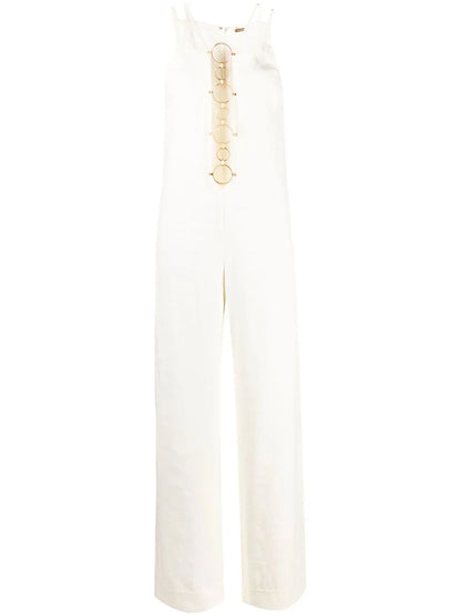 Raye Linen-Blend Jumpsuit