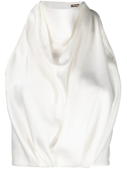 Adrienne Halterneck Cropped Top