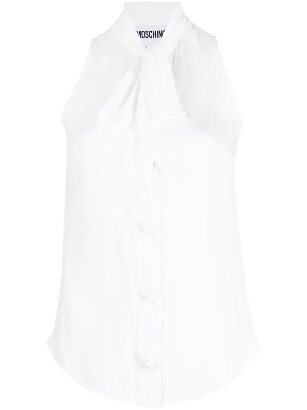 Pussy-Bow Collar Blouse